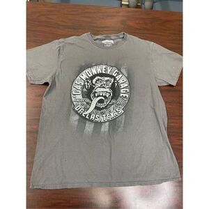 Gas Monkey Garage Men’s Short Sleeve Tee Shirt Size Large
